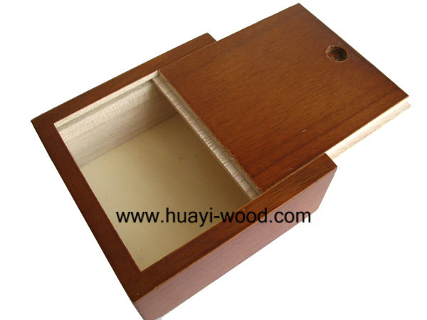 Wooden Box with Drawers