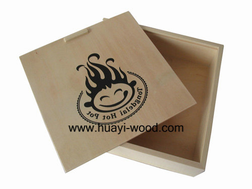 Varnished Wooden Box